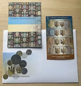 Ucraina 2024 Set affrancatura «Tridente dell'Indipendenza» - Foto 1 di 6
