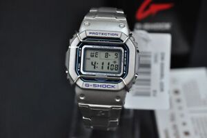 RARE CASIO G-SHOCK DW-5000BL-2 Stainless Steel  Brand New