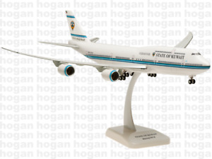 (Very Rare)1:200 Hogan Wings Kuwait Air Force B747-8 Aircraft Model With Stand