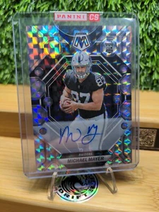2023 Panini Mosaic Football Michael Mayer Silver Rookie Autograph #349 - Picture 1 of 2