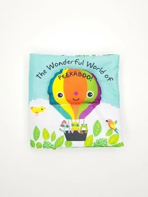 Melissa & Doug The Wonderful World Of Peekaboo Book Plush Soft Baby Toy - Image 1 of 4