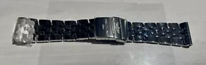 Brazalete de acero inoxidable Breitling 24 mm 6,5" PINES FALTANTES 982A se vende tal cual - Imagen 1 de 4