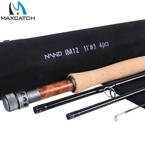 Maxcatch Nano Nymph Fliegenrute 2/3/4WT 10ft IM12 Toray Carbon Fast Action - Bild 1 von 6