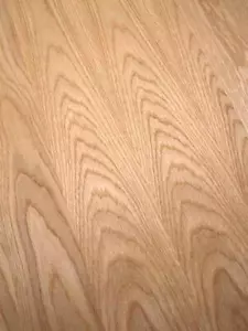 Chêne Placage de Bois Pacage Chêne Avec non-Tissé Renforcé 250x60/62cm - Afbeelding 1 van 12