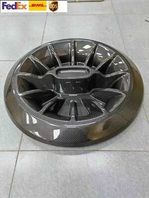 SE ADAPTA A MERCEDES BENZ CLASE G W463 W464 G63 CUBIERTA DE NEUMÁTICO DE REPUESTO DE FIBRA DE CARBONO SECO Foto 1 de 2