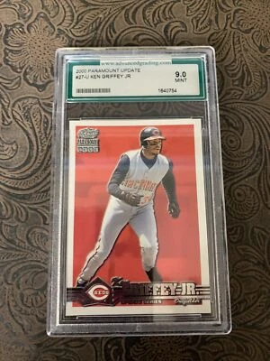 2000 Paramount Update #27-U Ken Griffey Jr AGS 9 - Image 1 of 2