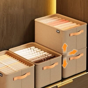 3X Hosen Kleidung Aufbewahrungsbox Kleiderschrank Organizer Unterwäsche Lagerung - Bild 1 von 8