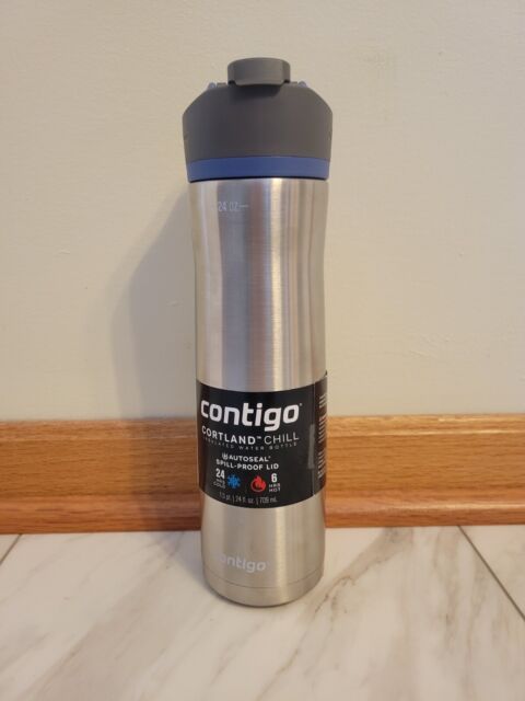Contigo Kids' Micah Water Bottle with Leak-Proof Lid, Blue, 20 oz
