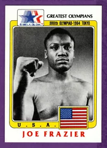 1983 Topps History's Greatest Olympians - Joe Frazier #98 - Boxeo - Imagen 1 de 1