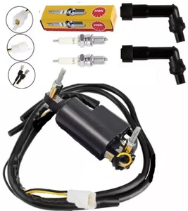 For Honda Nighthawk 450 CB450SC Ignition Coil w/ Spark Plug Cap 1982-1985 - Picture 1 of 5