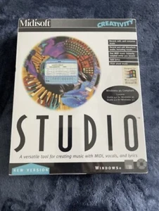 NEW -Midisoft Studio 4.0 For Windows 95 MIDI Creativity 1995 SEALED - Picture 1 of 6