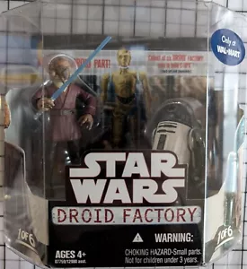 STAR WARS DROID FACTORY PLO KOON & R4 NEU SAMMLERSTÜCK HASBRO ACTIONFIGUR - Bild 1 von 3