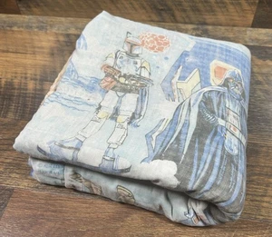 Coperta da lancio vintage Star Wars 1977, 40” X 40” - Foto 1 di 13