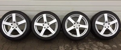4 x Winterräder Pilot Alpin Enzo Alufelgen 8Jx18 235/40 R18 KBA 49181 - Bild 1 von 4