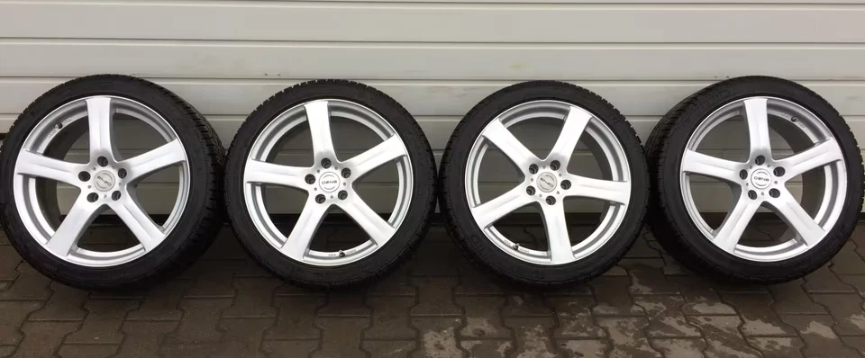 4 x Winterräder Pilot Alpin Enzo Alufelgen 8Jx18 235/40 R18 KBA 49181 - Bild 1 von 4
