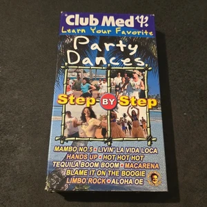 Club Med Party Dances VHS 2000 Drew’s Famous Party Music Dance Instruction - Foto 1 di 14
