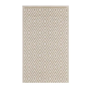 Outdoor Außen und Terrassen Teppich 90cm x 150cm Beige - Bild 1 von 6