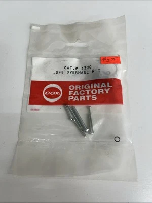 Cox .049 Overhaul Kit # 1300 Made in USA - Image 1 of 2