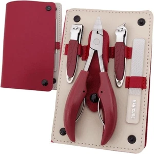 4PCS Nail Clippers Set Fingernail & Toenail Cutters Manicure Pedicure Kit Tools - Picture 1 of 11