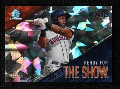 2019 Bowman Ready for the Show Chrome Atomic Refractor /150 Yordan Alvarez - Image 1 of 2