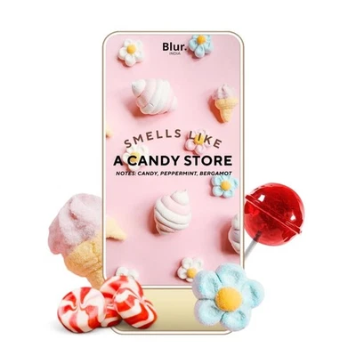 Candy Store Solid Perfume – Sweet Vanilla Peppermint Scent | Vegan | 0.14oz - Image 1 of 3