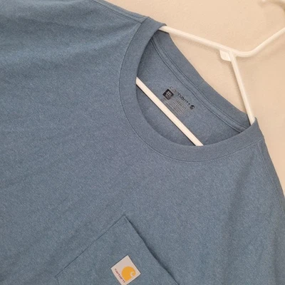 Carhartt Shirt Mens 3XL Tall Long Sleeve Pocket Loose Fit Heavyweight Workwear - Image 1 of 4