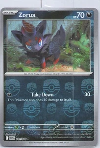 Zorua (Master Ball Pattern) comune SV: bianco svasato 061/086 quasi nuovo Holo - Foto 1 di 2