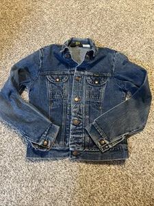 Wrangler Youth Girls Denim Jacket Made In USA Size XL - Picture 1 of 6