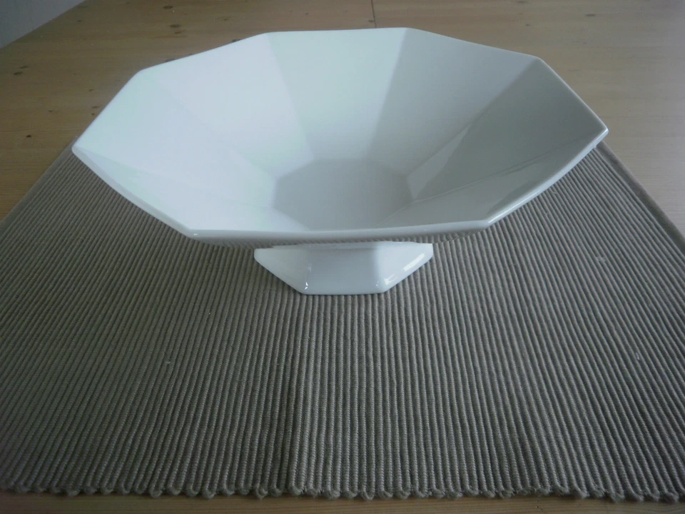 Kaiser Schale auf Fuß weiß Neu - Bild 1 von 1