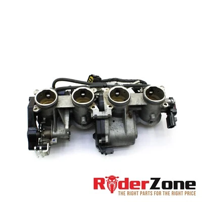 2008 - 2016 YAMAHA YZF R6 THROTTLE BODY FUEL INJECTORS THROTTLE BODIES COMPLETE - Image 1 of 4