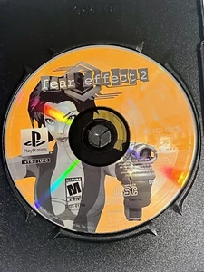 Fear Effect 2: Retro Helix (PlayStation 1, 2001) All Disks Tested No Case/Manual - Picture 1 of 8