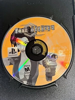 Fear Effect 2: Retro Helix (PlayStation 1, 2001) All Disks Tested No Case/Manual - Image 1 of 4