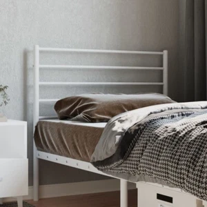 vidaXL Metal Headboard White 107 cm - Picture 1 of 7