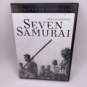 Seven Samurai Criterion Collection (DVD 1998) 1954 TOHO Akira Kurosawa W/ Insert - Picture 1 of 8