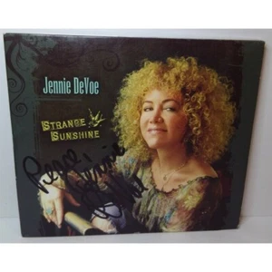 Autographed CD Strange Sunshine by Jennie DeVoe Alternative Rock - Picture 1 of 6