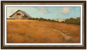 ROBERT SUMMERS Original Rural Landscape OIL PAINTING on BOARD Signed Western Art - Picture 1 of 4