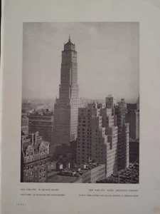 Ritz Hotel Tower E 57th At Park Ave New York City 1927 Edward Hoppe Fotografie - Bild 1 von 2