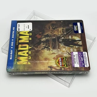 Mad Max Fury Road Best Buy Exclusive Steelbook SEALED NEW US Version RARE - Image 1 of 4