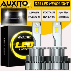 AUXITO D2S D2C D2R LED Headlight Bulb HID XENON Replacement 6000K White 200W - Picture 1 of 9
