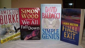 The Tin Roof Blowdown-We All Fall Down-Simple Genius-Final Exit  Lot of 4-Books - Picture 1 of 5