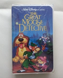 Rare π Black Diamond Walt Disney Classic The Great Mouse Detective Vhs Tape - Picture 1 of 6