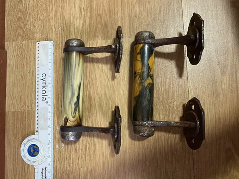 vintage door handles made of bakelite Cover