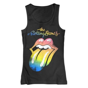 THE ROLLING STONES - The Dye Girlie Girlieshirt Tank Top - Picture 1 of 1