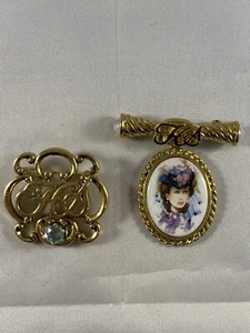 AVON Honor Society Pins 1994 & 1996/1997 goldfarben 2 Stück - Bild 1 von 7