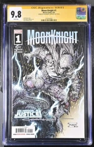 Moon Knight #1 Marvel Comics CGC SS 9,8 casi nuevo/como nuevo firmado por Alessandro Cappuccio - Imagen 1 de 2