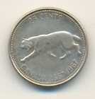 Canada Confederat Centennial Silver 25 Cents 1967 XF+