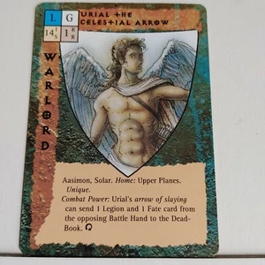 Blood Wars CCG  (Warlord)  "URIAL the CELESTIAL ARROW"  First Edition  Rare NM   - Picture 1 of 1