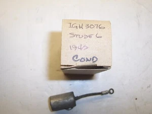 NOS Ignition Condenser - Studebaker 1942 eight cylinder - IGH 3076 - Picture 1 of 3