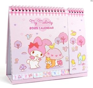 2025 My Melody Tischkalender Standplan Planer mit Notizseiten - Bild 1 von 2