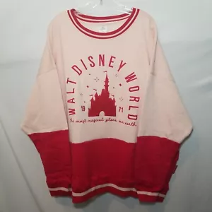 Suéter Walt Disney World Castillo Rojo 1971 Bordado PLS VER DESCRIPCIÓN - Imagen 1 de 10